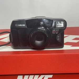 Vintage Canon Sure Shot 80 Tele SAF 35mm Point & Shoot Film Camera Tested Works! - Picture 1 of 23