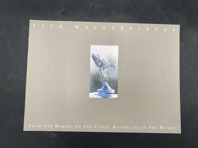 Catálogo folleto coche Rolls Royce 1983-1984 Silver Spur, Spirit, Corniche Foto 1 de 4