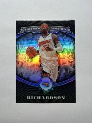 2008-09 Topps Treasury Jason Richardson Silver Refractor 121/199 #23 Bobcats - Image 1 of 4