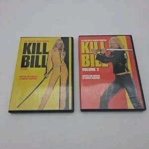 Kill Bill Volume 1 & 2 DVD LOT Quentin Tarantino Uma Thurman Lucy Liu D. Hannah - Picture 1 of 3
