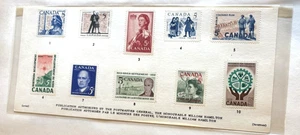 10 Canadian History in Postage Stamps Series #4 - Picture 1 of 6