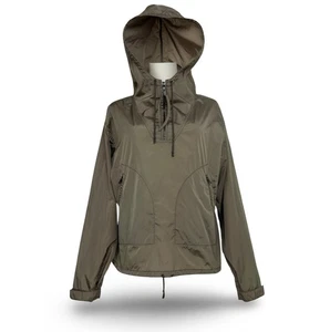 Prada Nylon Anorak Jacket Pull-on Oversized Hooded Womens M ( flawed ) - Picture 1 of 16