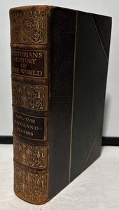 The Historians History of the World Henry Smith Williams Vol. XVIII England 1907 - Bild 1 von 11