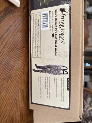 Frogg Toggs Men’s Rana II PVC Chest Wader Sz 13 Realtree max-7 - Image 1 of 4