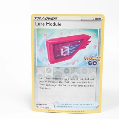 Lure Module 067/078 Pokemon Pokemon GO Uncommon Reverse Holo NM - Image 1 of 2