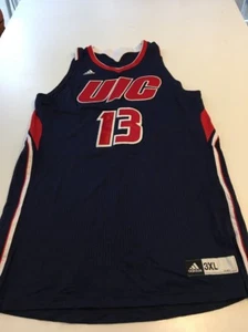 Game Worn Used Trikot UIC Flames Illinois Chicago Basketball Herren Gr. 3XL #13 - Bild 1 von 5