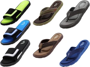 NORTY - Men's Memory Foam Footbed Sandals - Casual for Beach, Pool, Shower - Picture 1 of 50