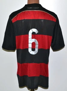 DEUTSCHE NATIONALMANNSCHAFT 2014/2015 AUSWÄRTS FUSSBALLTRIKOT ADIDAS #6 GRÖSSE L ERWACHSENE - Bild 1 von 4