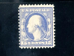 USAstamps Unused FVF US 1908 Washington Scott 340 OG MHR - Picture 1 of 2