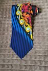 Tie Rush Limbaugh No Boundaries Collection 100% Silk Necktie Colorful Leaf NWT 