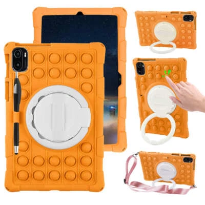 Funda híbrida de silicona a prueba de golpes para Samsung Galaxy Tab A7 A8 S6 S7 S8 Foto 1 de 4