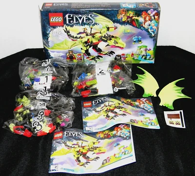LEGO ELVES; THE GOBLIN KING'S EVIL DRAGON 41183 / OPEN BOX - SEALED BAGS - Image 1 of 4