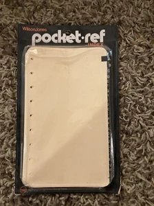 Vintage Wilson Jones Office Supply! Pocket-Ref WJ Wilson Jones! - Picture 1 of 3