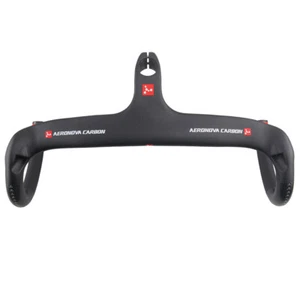 Integrated Carbon Road Drop Handlebars 1-1/8" Racing Bike Handle Bars RXL SL - Picture 1 of 11