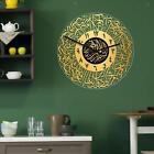 12 inch Islamic Calligraphy Wall Clock Muslim Decoration Non-Ticking Gifts