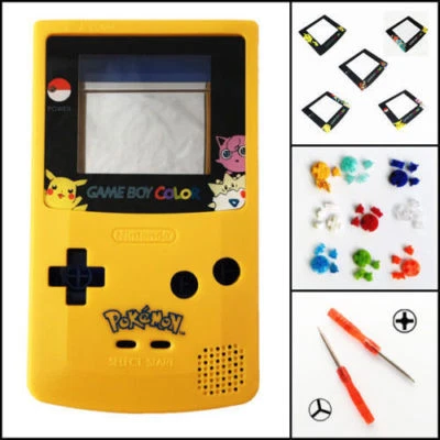 Nintendo Game Boy Color GBC Housing Shell LIMITED EDITION Pokemon BUTTONS! - Image 1 of 3