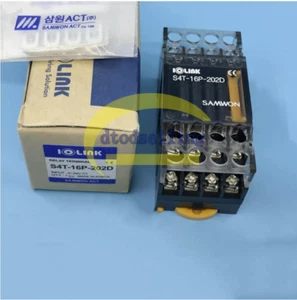 1PCS NEW SAMWON Relay Board 4 Points Output Module S4T-16P-202D - Picture 1 of 1