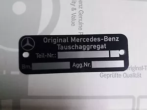 Agregado de intercambio original Mercedes 190 SL pontón W 108109 110 W 111 112 113 114 115 - Imagen 1 de 2