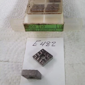 9 NEW TUNGALOY CNMG 432-TN27 CERMET INSERTS CNMG 120408-27.  GR: N308. (E482) - Picture 1 of 1