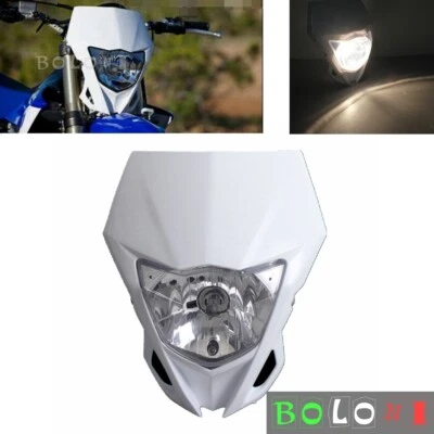 Motocross Headlight For Yamaha WR450F WR250 TTR110 TTR250 YZ 125 250 400 450 426 - Image 1 of 4