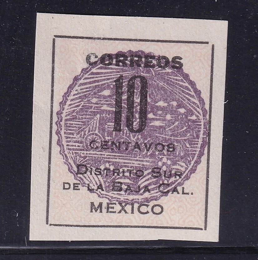 ucq76 Mexico 1915  Civil War Baja California Sur Sc#404 Mc#321 - Image 1 of 1