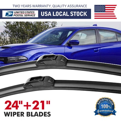 Limpiaparabrisas delantero 24"+21" para todas las estaciones para Mitsubishi RVR 2013-2018 EE. UU. Foto 1 de 4