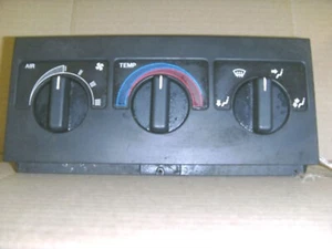 PANEL DE CONTROL CALEFACTOR FIAT TEMPRA 1992-1996 NEGRO - Imagen 1 de 6