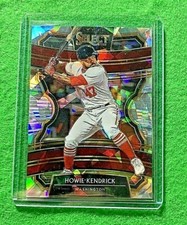 HOWIE KENDRICK PRIZM CRACKED ICE CARD SP#/25 NATIONALS 2020 SELECT BASEBALL SP 