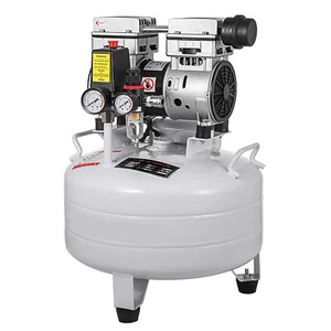850W Silent Air Compressor 30L Flüsterkompressor Ölfrei 8bar Tragbar Mobil DE - Bild 1 von 8
