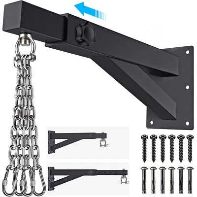 SELEWARE Wandhalterung robuster Taschenaufhänger Boxsackhalterung zum Aufhängen von Bo...