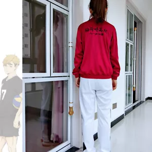 Haikyuu Schulkostüm Uniform Volleyball Miya Atsumu Cosplay Sport Karneval - Bild 1 von 8