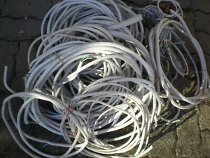 15kg Kabelschrott Kupfer Kabel Kabelreste Elektroschrott Installationsleitungen - Bild 1 von 4