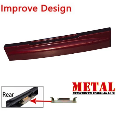 Manija protectora de matrícula metálica para puerta trasera Ford Explorer G2 Redfire 02-05 Foto 1 de 4