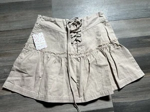 Minifalda Free People con cordones dobladillo volante nueva con etiquetas - 4 - Imagen 1 de 8