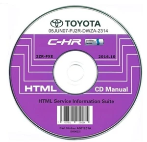 Toyota C-HR Hybrid (2016-2019) manuale officina per tutti i sistemi Win/Mac - Foto 1 di 6
