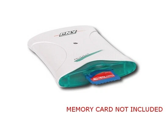 PNY Technologies - Lector de tarjetas USB 2.0 SD/MMC / Ranura única Foto 1 de 1