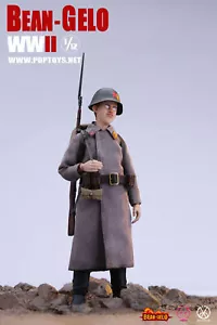 POPTOYS Bean-Gelo WWII Soviet Red Army Soldier Andre 1/12 Action Figure Deluxe - Picture 1 of 8