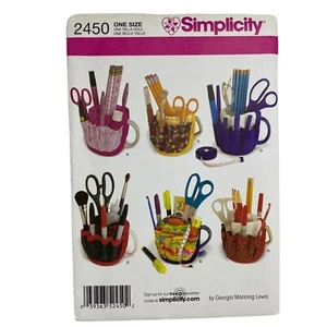 #2450 Simplicity Becherbezug Schnittmuster Einheitsgröße - Bild 1 von 4