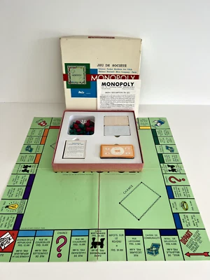Ancien MONOPOLY 1961 vintage - Parker Brothers ed Miro Company Paris - FRANCE - Photo 1/4