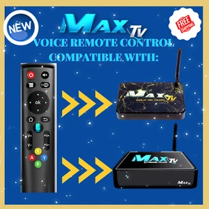 Voice Remote Control for MaxTV Xtreme Plus 5G AND MaxTV Gold 5G Plus (NEW) 2023 - Picture 1 of 4