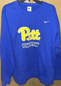 Nike NCAA Pitt Panthers Johnstown Volleyball University College Sweatshirt Mens. - Picture 1 of 12