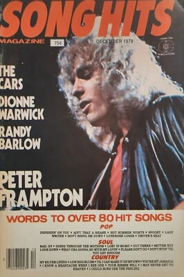 Song Hits Magazine Peter Frampton The Cars Dionne Warwick December 1979 d9 - Image 1 of 4