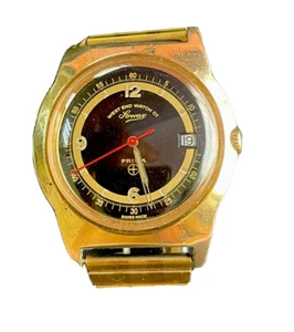 Military WEST END WATCH CO PRIMA Rose Gold P MECHANICAL  SS WATCHES 37mm  R3 - Picture 1 of 11