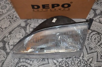 1994-1998 FORD MUSTANG GT LX NOVO DEPO UNIDADE DE FAROL LATERAL ESQUERDO - Imagem 1 de 4