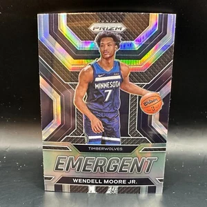 2022-23 Panini Prizm Wendell Moore Jr. RC Rookie Emergent Silver #23 - Foto 1 di 2