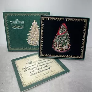 2008 White House Historical Association Ornament Weihnachtsbaum in Schachtel Harrison - Bild 1 von 10