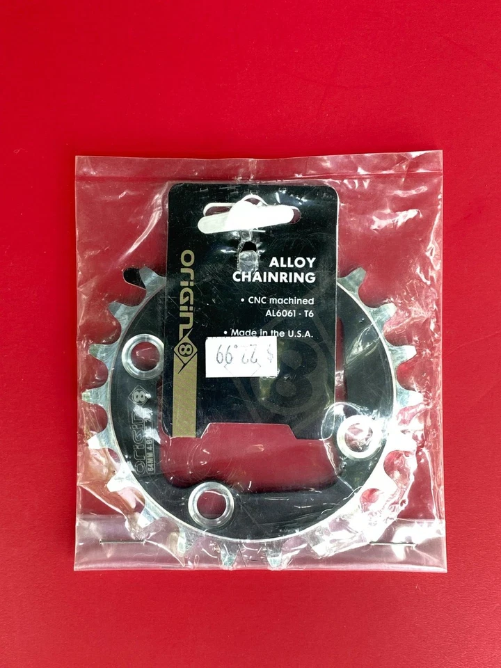Cycling - NOS Origin8 64mm 22 tooth chainwheel, 4 bolt alloy - Image 1 of 3