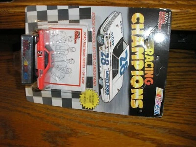 Tarjeta sin perforar Ford Fastback Series 1992 Racing Champions de colección RARA envío gratuito Foto 1 de 3