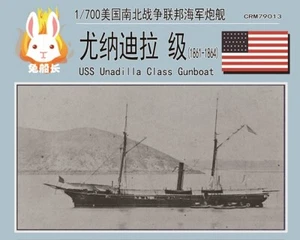 Kit resina 1/700 USS Unadilla clase Gunboat (1861-1864) CRM 79013 - Imagen 1 de 3