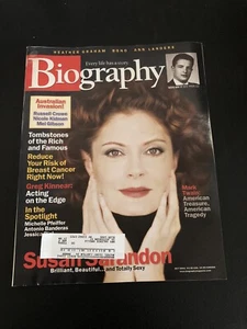 Vintage Oktober 2002 BIOGRAPHIE MAGAZIN - Cover: Susan Sarandon - Bild 1 von 4